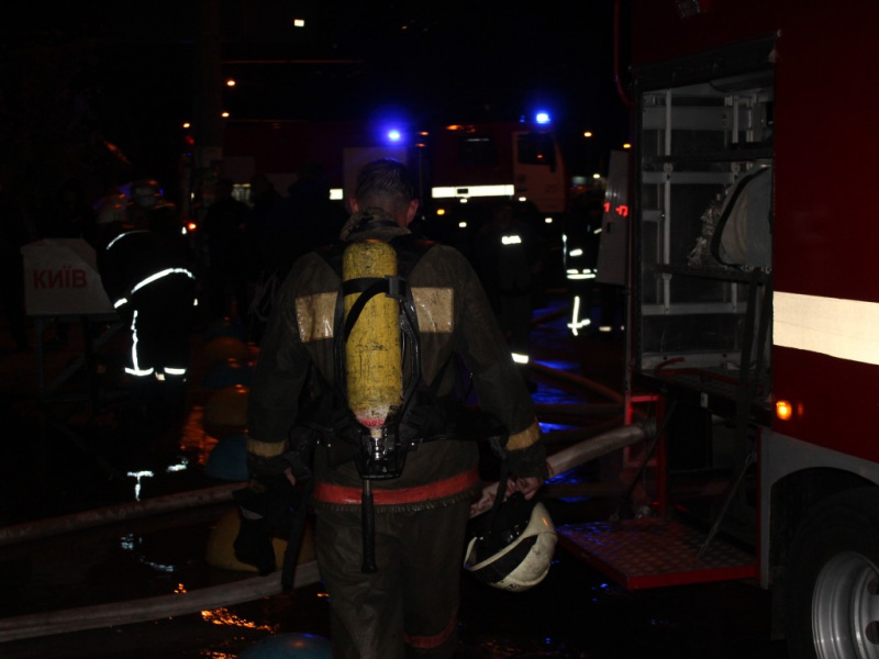 В Киеве горел Минский рынок